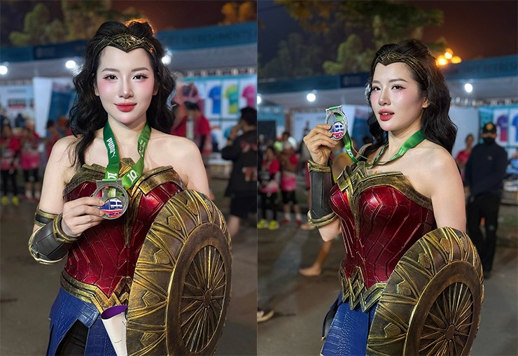 Loan Barbie (tên thật Nguyễn Thị Ngọc Loan) nổi tiếng với biệt danh “nữ thần làng chạy” hay “y tá chạy bộ” bởi thân hình nóng bỏng, nhan sắc xinh đẹp ở các giải marathon lớn trong nước.