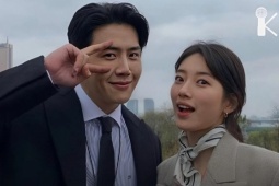 Suzy, Kim Seon Ho chạy bộ ở Hồ Tây
