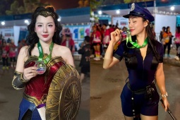 “Y tá chạy bộ” Loan Barbie biến thành nữ chiến binh, dàn hot girl hóa thân gợi cảm