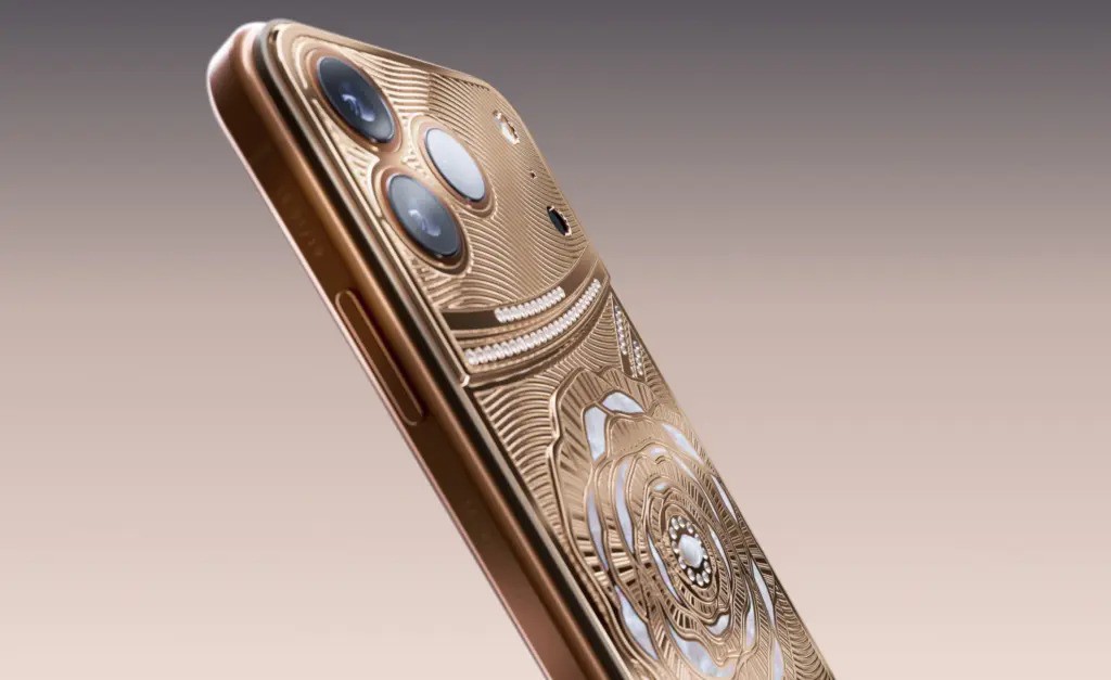 Caviar ra mắt iPhone 17 Pro chủ đề lãng mạn với vàng và pha lê, giá từ 268 triệu đồng - 4