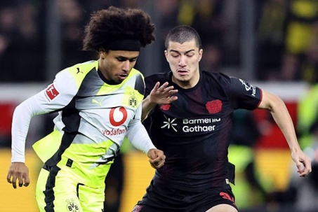 Video bóng đá Leverkusen - Dortmund: Sao gốc Việt ghi dấu ấn (Bundesliga)