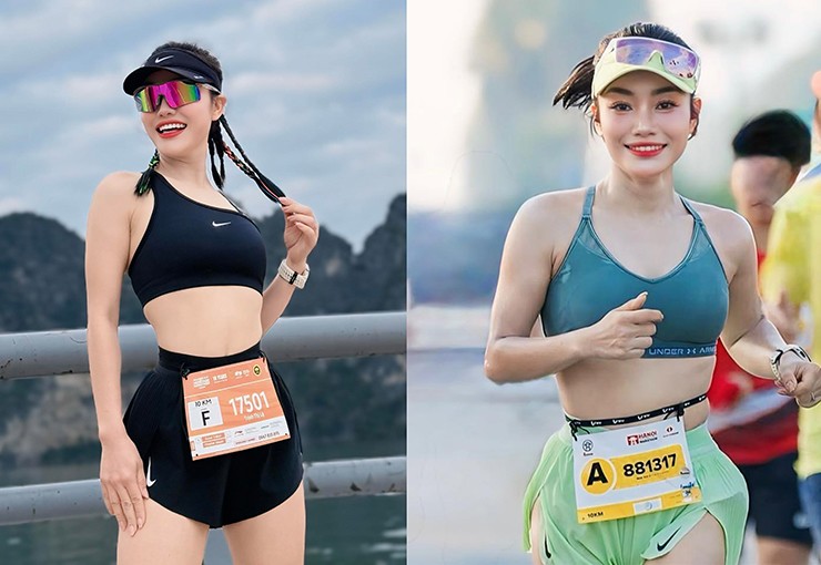 Người đẹp cho biết cô đặt mục tiêu chạy full marathon (42km) và tham dự Ironman (3 môn phối hợp) vào năm sau. Trong năm nay, cô sẽ tiếp tục tham dự một giải marathon tại Hải Phòng vào tháng 12 tới.