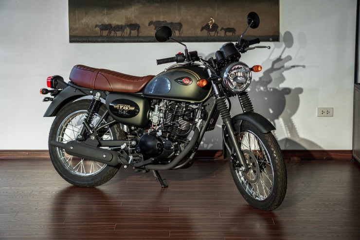 Giá môtô Kawasaki W175 mới nhất, ưu đãi hơn 6 triệu đồng - 1
