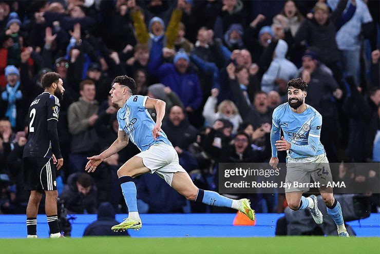 Foden cứu rỗi Man City