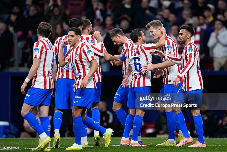 Atletico Madrid chơi hay trong hiệp một