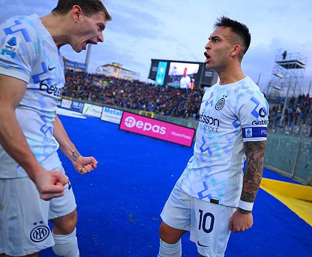 Lautaro Martinez ghi cú đúp cho Inter dù Pisa là bên có nhiều cơ hội ghi bàn hơn ở hiệp 2