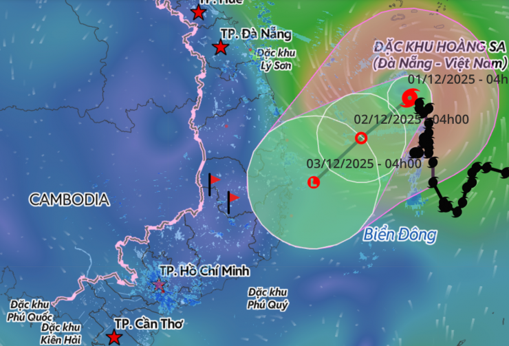 Bão số 15 tác động đến Gia Lai – Khánh Hoà như nào? - 1