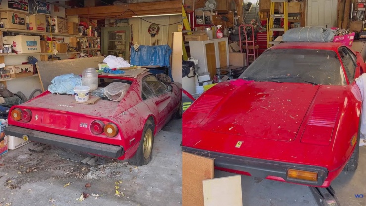 Cặp đôi siêu xe Ferrari bỏ hoang suốt 30 năm, rất ít chi tiết bị hỏng - 1