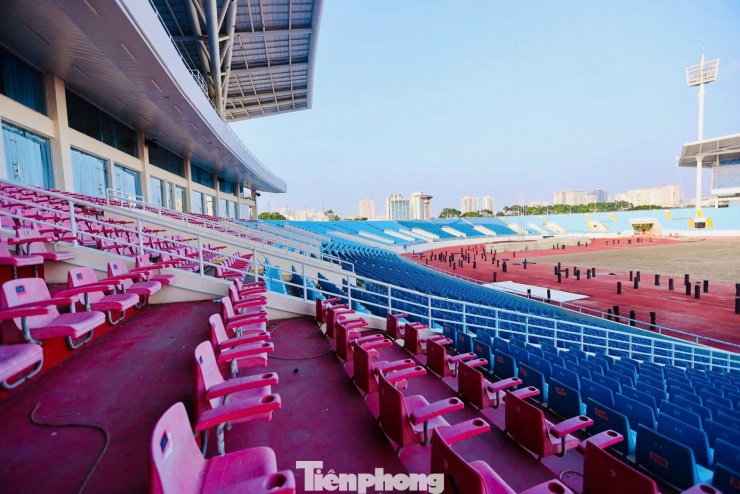 Hình ảnh mới nhất về sân Mỹ Đình đang được cải tạo - 7