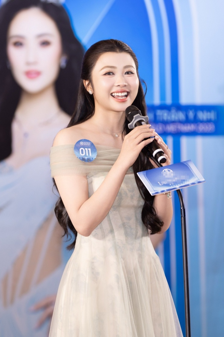 Thí sinh thể hiện tài năng, tri thức ở vòng thi phỏng vấn.