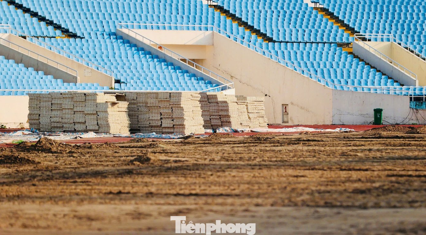 Hình ảnh mới nhất về sân Mỹ Đình đang được cải tạo - 4