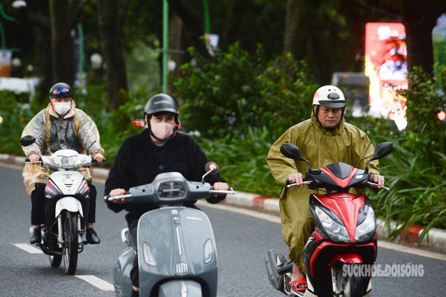 Miền Bắc mưa rét. Ảnh: Tuấn Anh