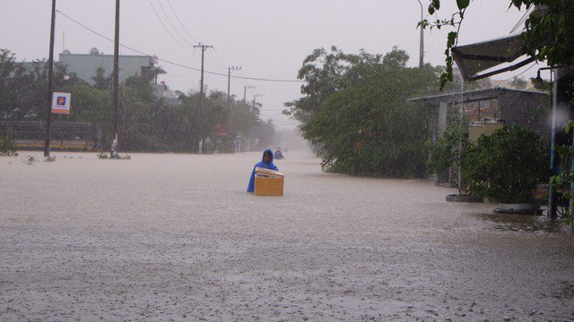 Miền Trung sắp hứng đợt mưa lớn.