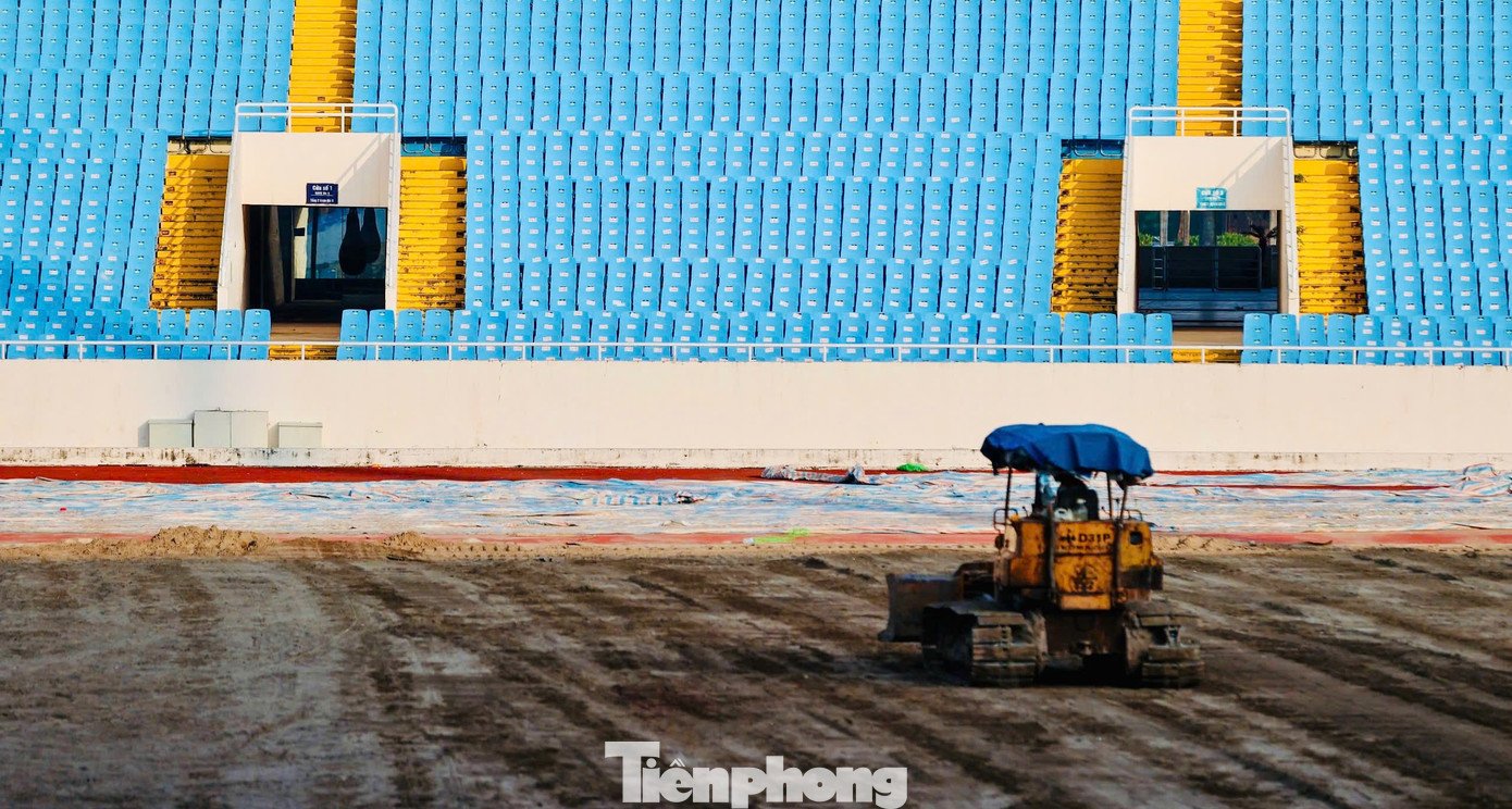 Hình ảnh mới nhất về sân Mỹ Đình đang được cải tạo - 5
