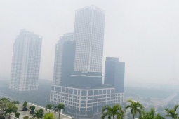 Hà Nội 'chìm nghỉm' trong ô nhiễm không khí