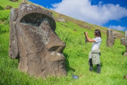 Bí ẩn ngàn năm được giải mã sau khi các nhà khoa học quét 3D Đảo Phục Sinh