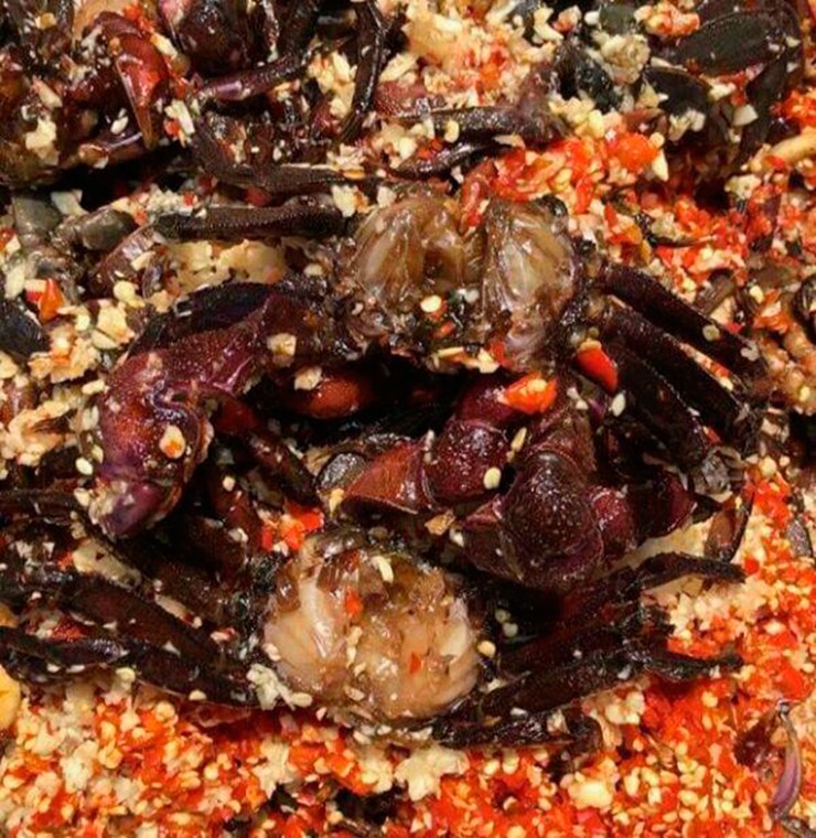 Kinh nghiệm lựa ba khía khá “ngược đời”: con nhỏ mới béo, chắc thịt và nhiều gạch hơn con to. Gặp được con ôm trứng thì càng quý, vì cho hương vị cực kỳ đậm đà.