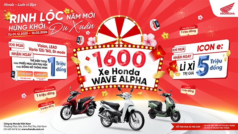 Chào đón năm mới đầy khởi sắc với chương trình khuyến mại “Rinh lộc năm mới – Hứng khởi du xuân” - 1