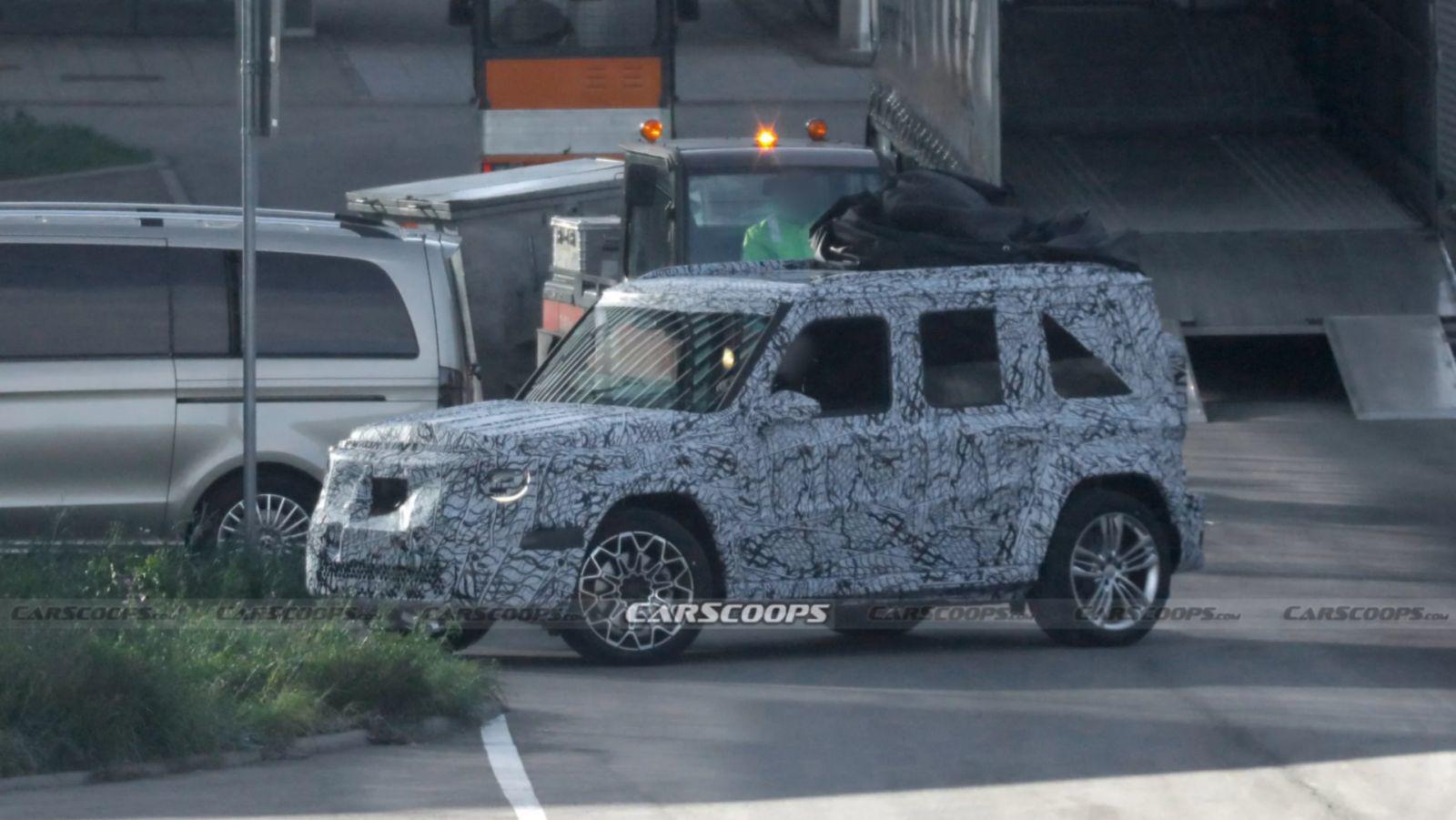 Mercedes-Benz Baby G thấp hơn đáng kể so với đối thủ.