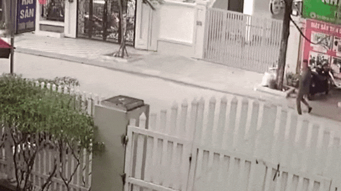 Tạm giữ hình sự 1 đối tượng trong vụ tông xe, đánh người ở khu đô thị Geleximco An Khánh - 1