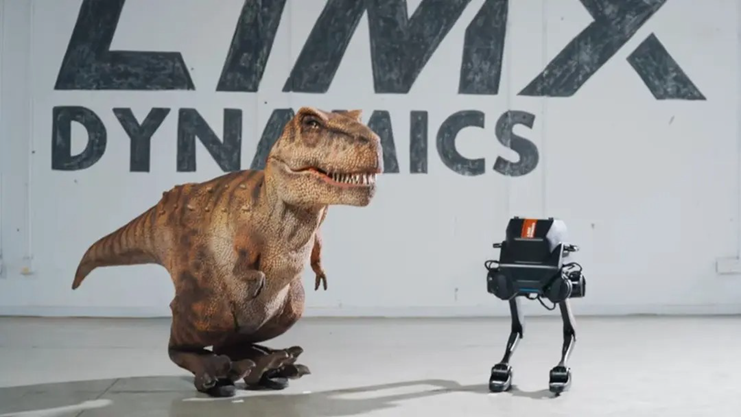 T-Rex với "bộ ruột" là robot hai chân TRON1.