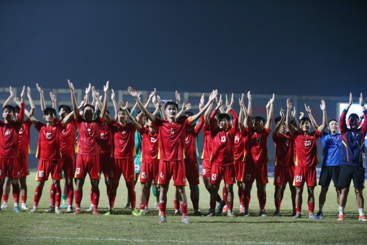 U17 Việt Nam hoàn thành xuất sắc chiến dịch vòng loại U17 châu Á 2026. Ảnh: Anh Thắng