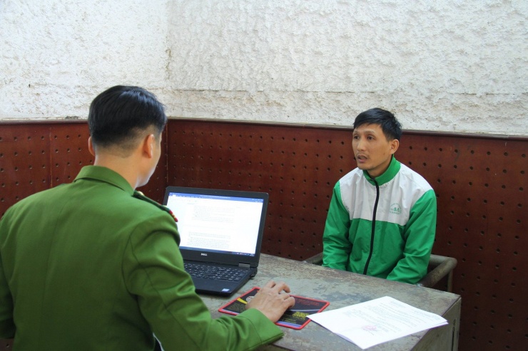 Đối tượng Bùi Việt Đức. Ảnh: Quỳnh Trang.