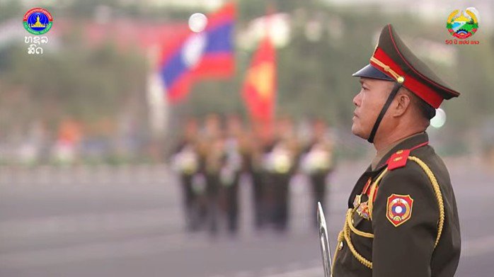 Diễu binh, diễu hành trọng thể kỷ niệm 50 năm Quốc khánh Lào - 5