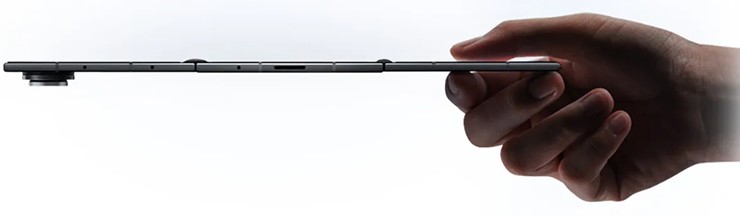 Galaxy Z TriFold có bề dày khoảng 4,2 mm, chưa bao gồm phần lồi&nbsp;camera.