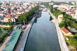 Hiện trạng 2 dự án tổng vốn hơn 1.300 tỷ đồng trên khúc sông 1km ở Ninh Bình