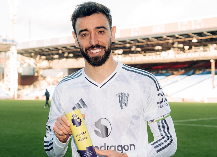 Bruno Fernandes tiếp tục thể hiện vai trò nhạc trưởng của MU