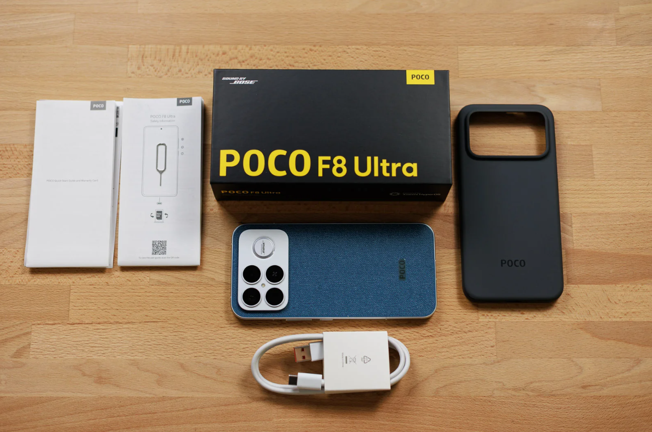 Poco F8 Ultra có pin lớn, hiệu năng mạnh mẽ.