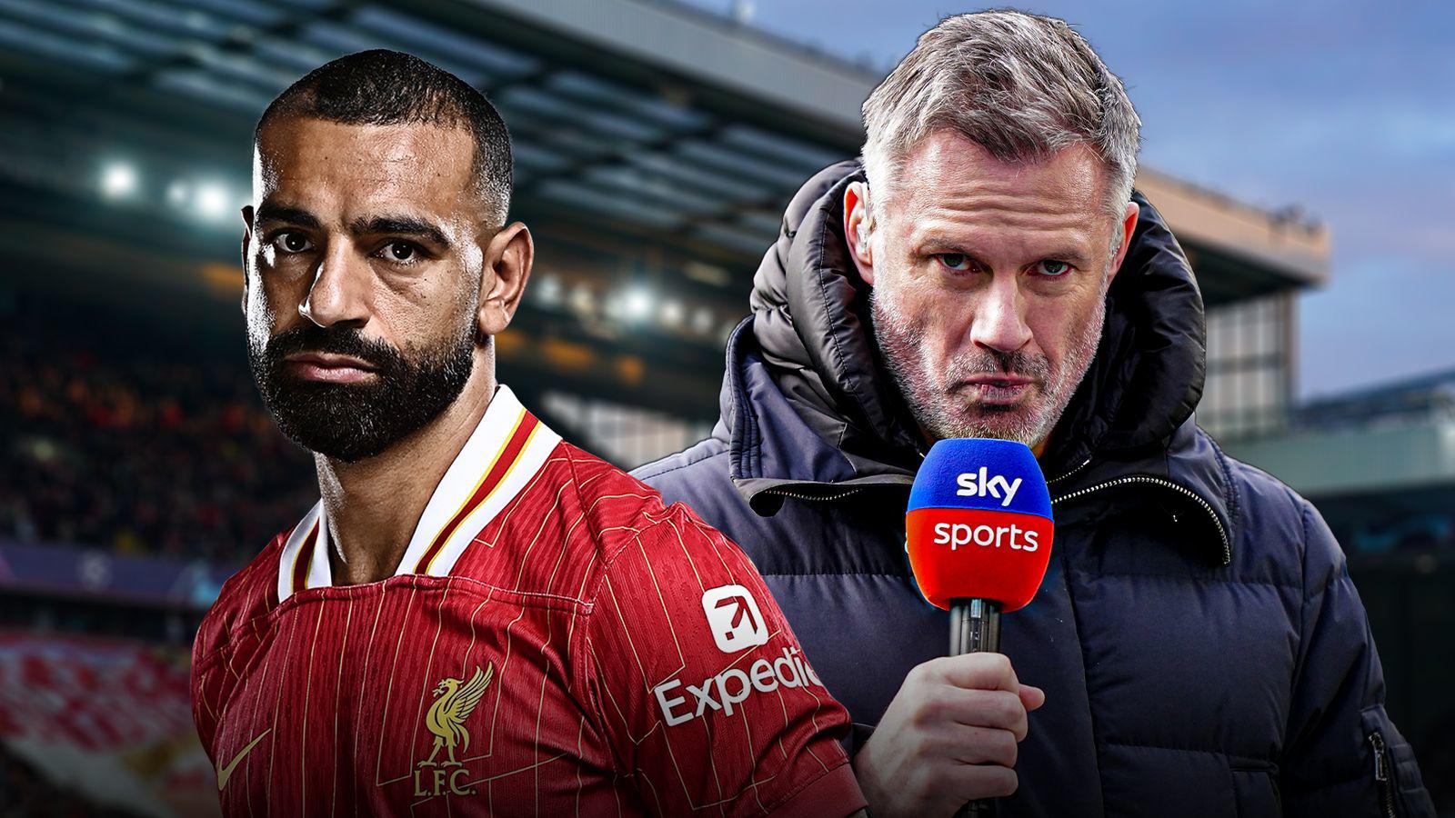 Theo Carragher, Salah không còn như trước bởi "đôi chân đã bỏ anh ấy mà đi"