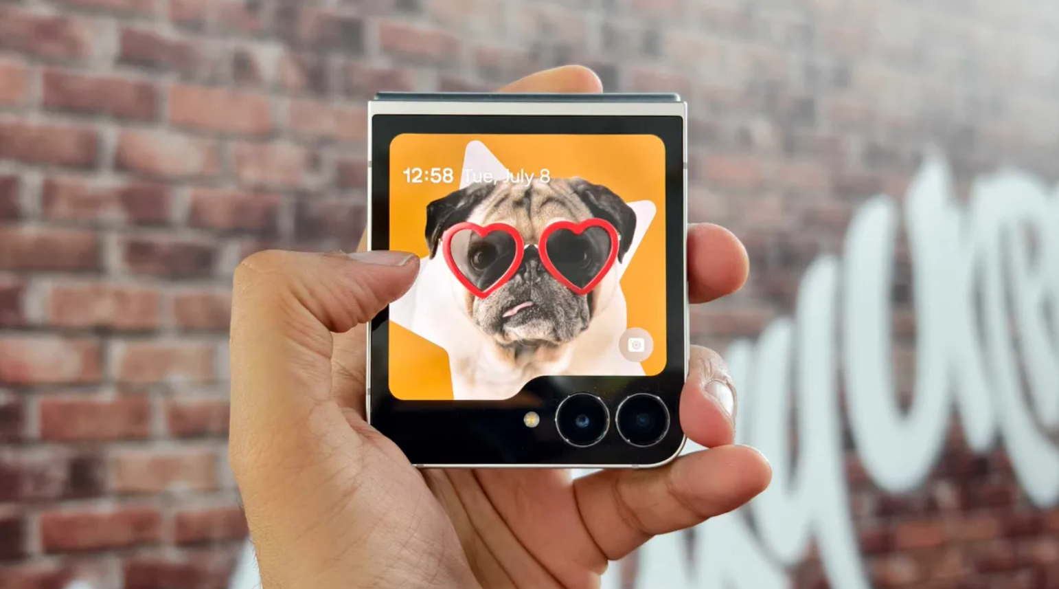 Samsung Galaxy Z Flip7 FE 5G.