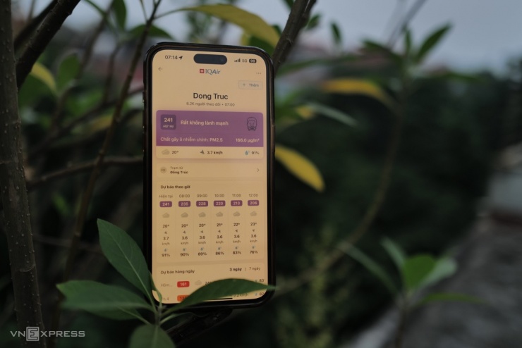 Hà Nội ô nhiễm không khí từ sáng đến đêm - 3