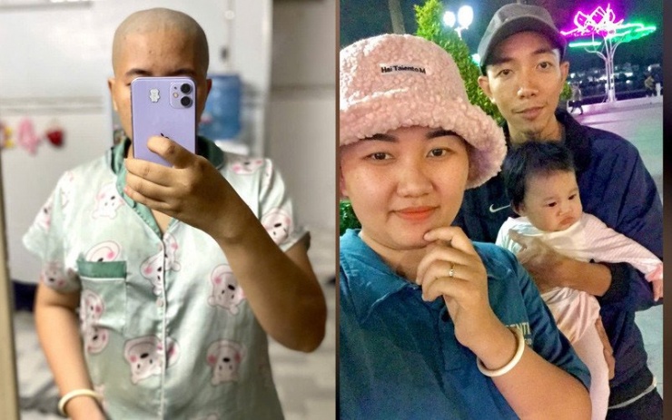 Huỳnh Như tự cạo trọc đầu vì trầm cảm. Kỳ Ân thấy vậy cũng cạo đầu theo vợ 