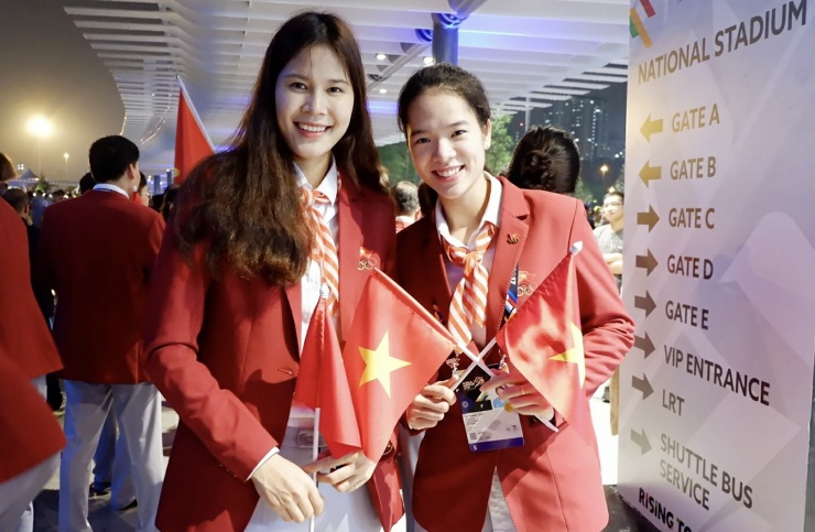 Nhan sắc của 'hoa khôi' cầm cờ cho Việt Nam ở SEA Games 33 - 3