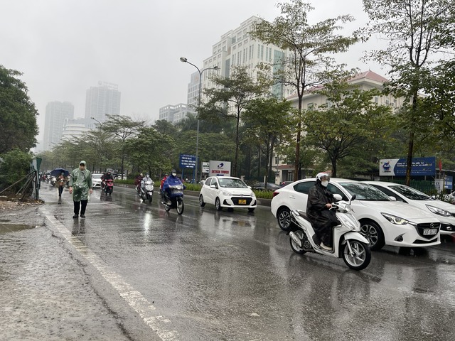 Do ảnh hưởng của không khí lạnh thời tiết Hà Nội và miền Bắc mưa rét.