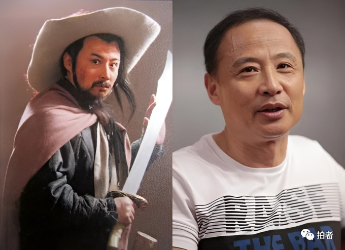 Chu Dã Mang đóng Lâm Xung phim 'Thủy Hử'. Ảnh: Weibo