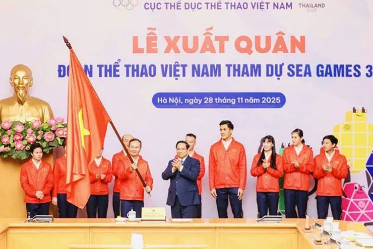 Đoàn thể thao Việt Nam sẽ lên đường sang Thái Lan vào 7/12 và làm lễ thượng cờ tại SEA Games 33 sau đó 1 ngày
