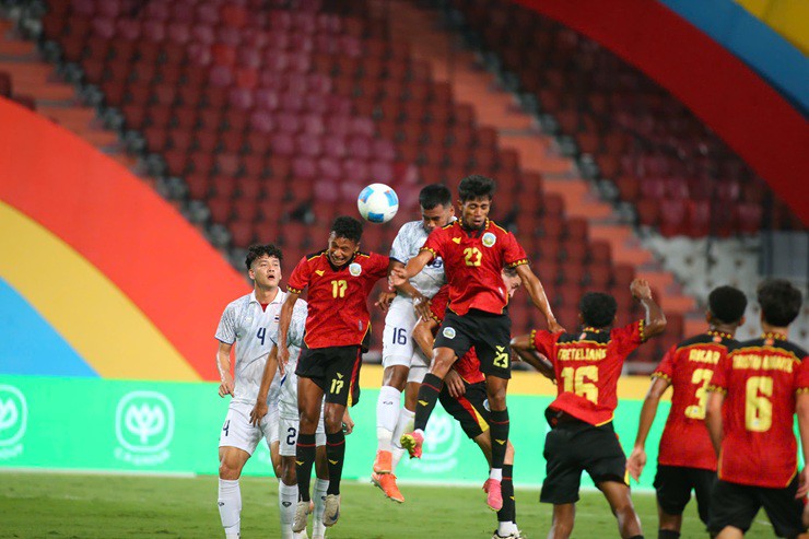 Trực tiếp bóng đá U22 Thái Lan - U22 Timor Leste: Đội khách có bàn danh dự (SEA Games 33) (Hết giờ) - 2