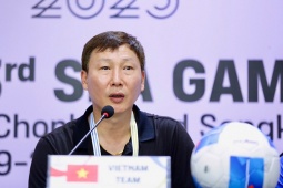 Bóng đá - Họp báo U22 Việt Nam - U22 Lào: Thầy Kim khen Đình Bắc, tiếc vì chỉ ghi được 2 bàn