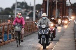 Từ đêm nay, miền Bắc rét đậm do không khí lạnh tăng cường tràn về