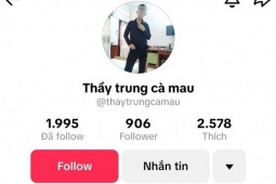 Chủ tài khoản TikTok "Thầy Trung Cà Mau" ra giá làm bùa yêu 1,5 triệu đồng