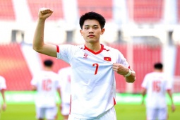 Bóng đá - U22 Việt Nam đấu U22 Lào: Đình Bắc lập cú đúp đẳng cấp, solo đẹp như mơ