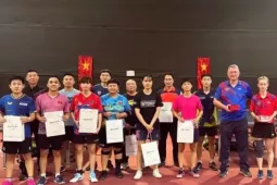 Thể thao - Đội tuyển bóng bàn Việt Nam đấu giao hữu tuyển Nga trước SEA Games 33