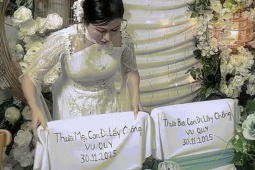 Bạn trẻ - Cuộc sống - Cô dâu Đồng Tháp chia sẻ xúc động về 2 chiếc ghế trống trong lễ đính hôn