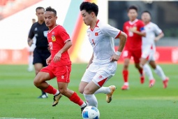 Video bóng đá U22 Việt Nam - U22 Lào: Đình Bắc rực rỡ, bước ngoặt phút 60 (SEA Games)