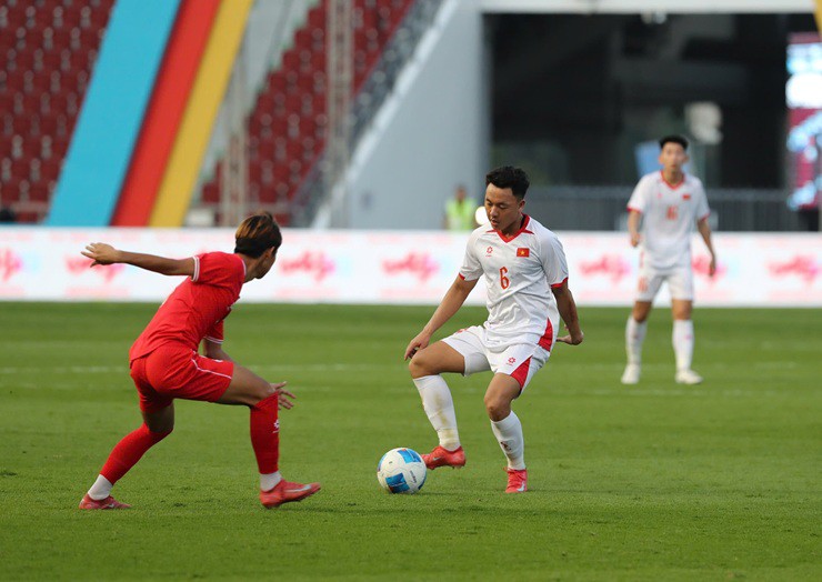 U22 Việt Nam thắng trận mở màn tại SEA Games 33 - Ảnh Như Huy