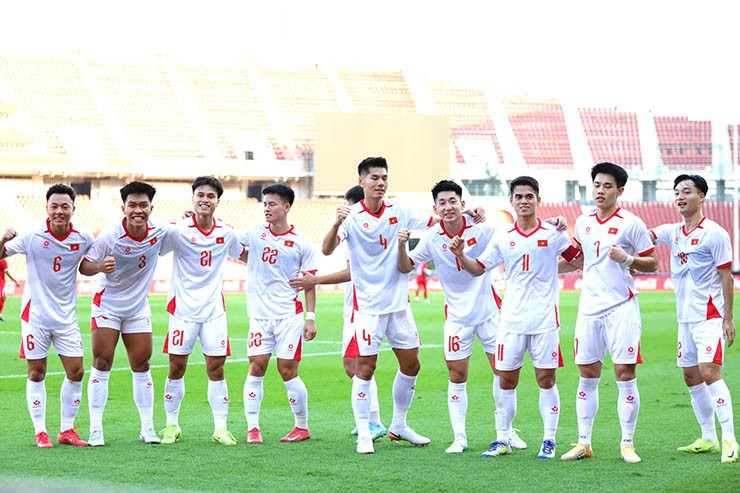 U22 Việt Nam giành chiến thắng trước U22 Lào